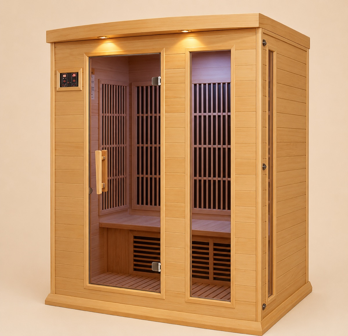 Maxxus Saunas 3-Person Hemlock sauna